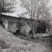 View of remains of mill from SW