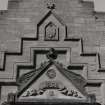 Gowrie House, detail of door pediment