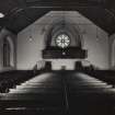 Interior view of church from North.