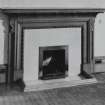 Interior.
Ground Floor, South-West apartment, fireplace in South Wall.
