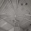 View of roof structure.