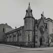 Church (now library), view from south west