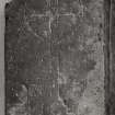 General view of late-medieval cross-slab. (3).