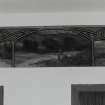 Church hall, detail of mural