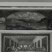 Church hall, detail of mural