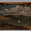 Church hall, detail of mural