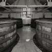 Aberfeldy Distillery
Interior view from NW in Tun Room, showing wooden washbacks