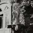Arthurstone House
Architectural framents (medieval moulded ribs and capital) and 19th century figure in walled garden, N wall (NO26204314)