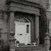 Bardmony Bank House.
General view of entrance portico.