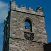 Detail of tower and clock face