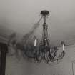 Battleby House, interior.
General view of chandelier in South-West part of Drawing Room.