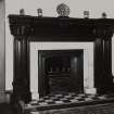 Ballindean House.
General interior view of fireplace in inner hall.