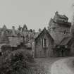 Blackcraig Castle.
View from approach road.