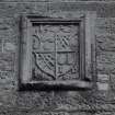 Belvidere House.
Detail of armorial panel dated 1627.