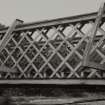 Blair Atholl, Tilt Railway Viaduct.
Detail of lattice girder.