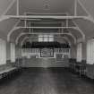 Interior. View of Village Hall from stage.