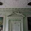 Interior. 1st floor. Dining room. Detail of door