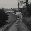 Blairgowrie, Keithbank Mill.
View of access road to mill.