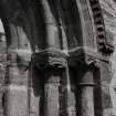 Collace, Old Parish Church.
Detail of restored S doorway