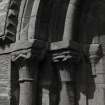 Collace, Old Parish Church.
Detail of restored S doorway