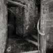 Clunie Castle.
View of stairwell within tower-house.