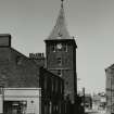 Coupar Angus, Queen Street, The Steeple.
View from South East