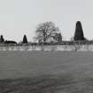 View of walled garden from South East.