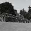 View of walled garden from South West.