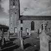 Dunning, St. Serf's Parish Church.
General view of tower from South.