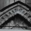 Dunning, St. Serf's Parish Church, interior.
Detail of apex of tower archway.