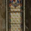 Duncrub Park, Duncrub Chapel, interior
Detail of specimen stained glass window.