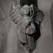 Duncrub Park, Duncrub Chapel, interior
Detail of carved angel corbal.