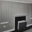 Dunkeld, Cathedral Street, Old Rectory House, interior
Detail of panelling in first floor West room.