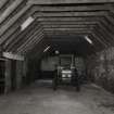 Edramucky Steading, interior of NE barn, from E.