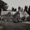 Fingask Castle, Stable block.
General view of residential portion from South-East.