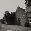 Fingask Castle, Stable block.
General view of residential portion from North-East.