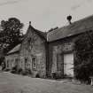 Fingask Castle, Stable block.
Detail of residential portion from North.