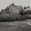 Gleneagles Railway Station.
General view of old entrance and bridge from S-S-E.