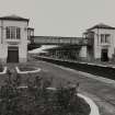 Gleneagles Railway Station.
General view of footbridge from North.