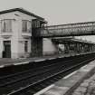 Gleneagles Railway Station.
General viewof footbridge from South.