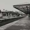 Gleneagles Railway Station.
General view of footbridge from Soufh.