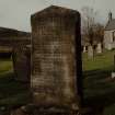 Glenshee Churchyard.
General view of the Ramsay tombstone.