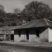Glenfarg. The Bein Inn.
General view of steading and cottage from West.