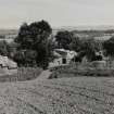 Kilspindie, Dovecot.
View from dovecot and steading from West.