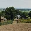 Kilspindie, Dovecot.
View from dovecot and steading from West.