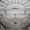 Kethick House, interior.
General view of drawing room of decorated ceiling.