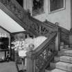 Interior. View of staircase at gnd fl level