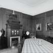 Interior. View of Oak Dining Room