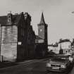 Kinross, High Street/Main Street.
View from South looking towards Old County Buildings.