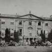 Kilgraston House.
General view from South after fire.